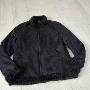 NWOT Jaywalker sherpa linning black jacket